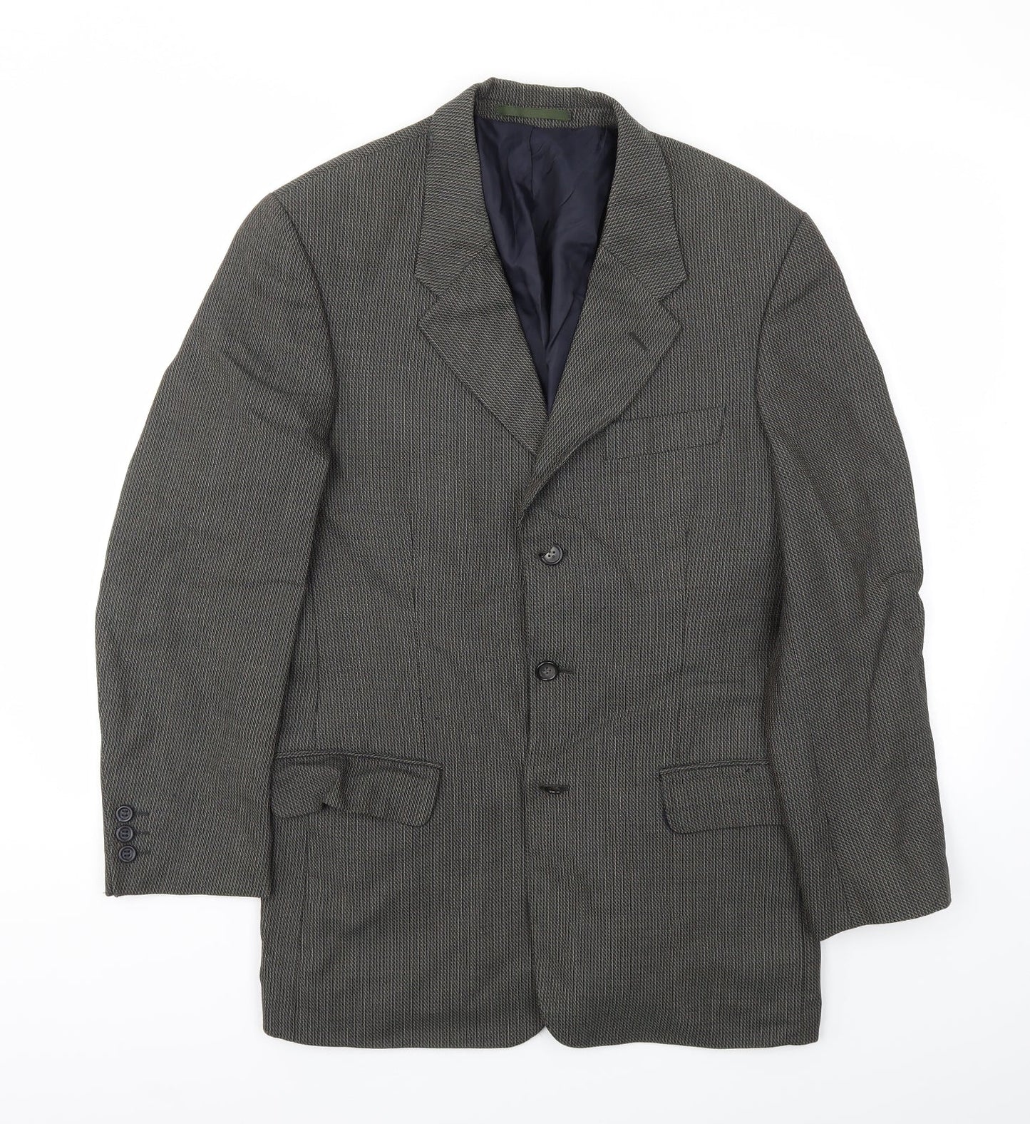 Debenhams Mens Green   Jacket Blazer Size 38