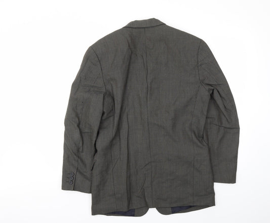 Debenhams Mens Green   Jacket Blazer Size 38