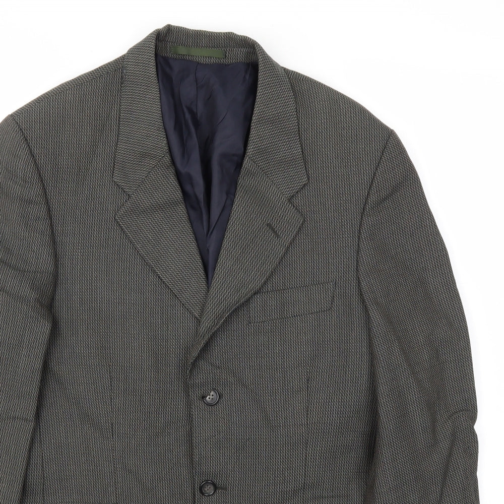 Debenhams Mens Green   Jacket Blazer Size 38