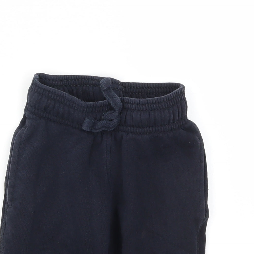 M&S Boys Blue   Sweat Shorts Size 2-3 Years