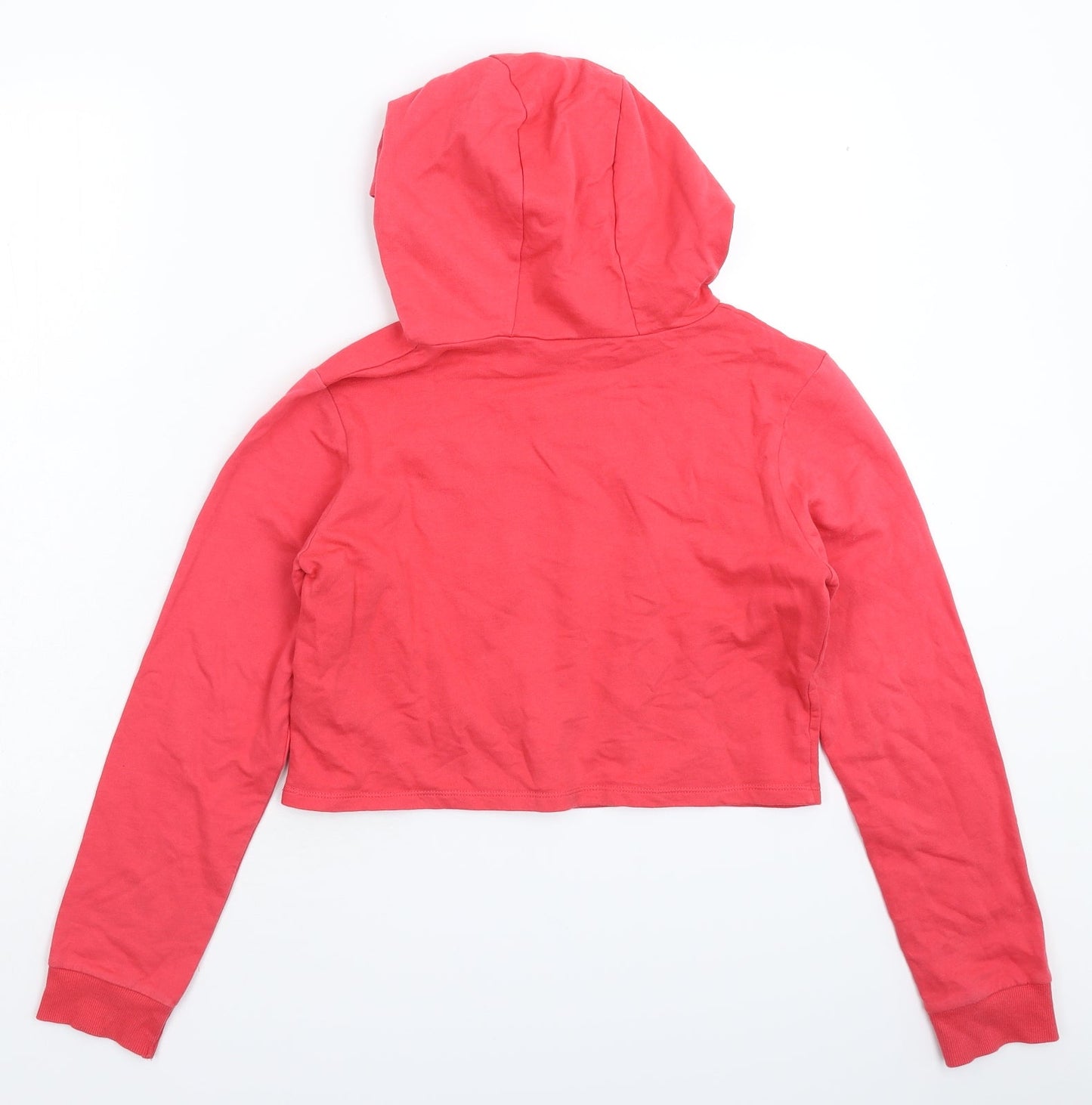 M&Co Girls Pink   Pullover Hoodie Size 11-12 Years