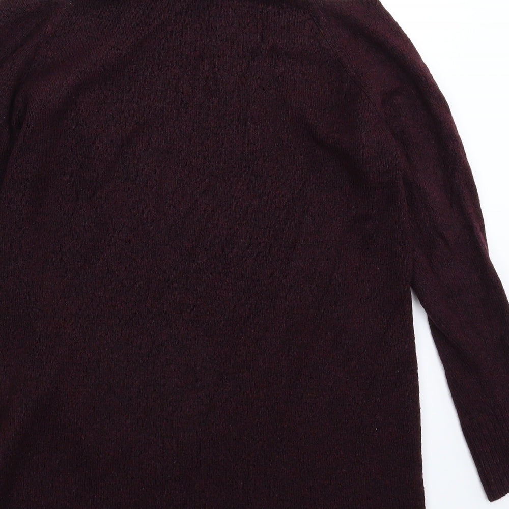 New Look Womens Brown  Knit Pullover Jumper Size S