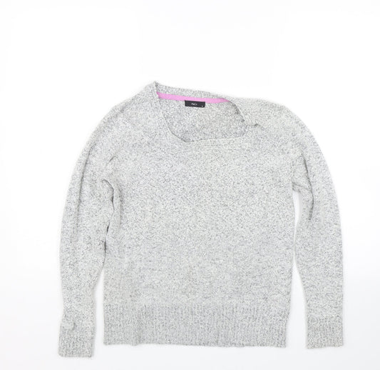 M&Co Womens Grey   Pullover Jumper Size 12