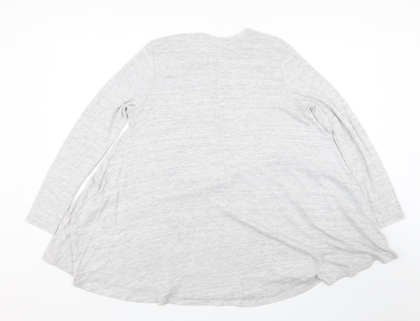 River Island Womens Grey   Basic T-Shirt Size 12