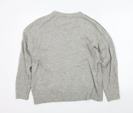 wearhouse Womens Grey   Pullover Jumper Size 12