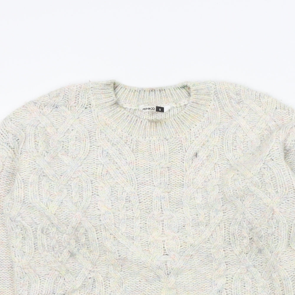 pep&co Womens Multicoloured   Pullover Jumper Size S