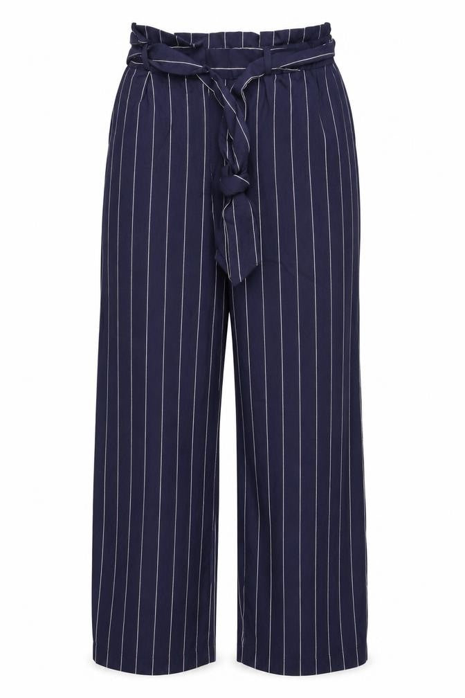 wearhouse Womens Blue Striped  Trousers  Size 6 L21 in