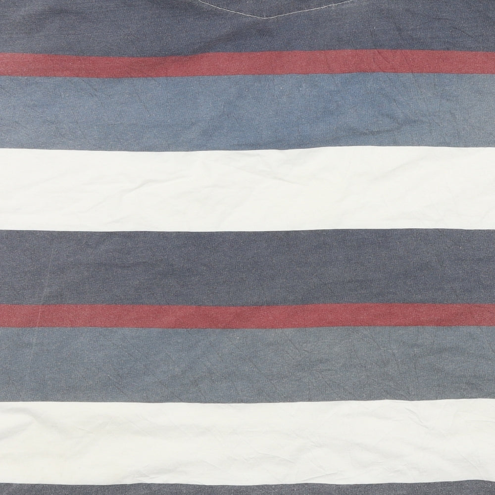 jazz company Mens Grey Striped   Polo Size M