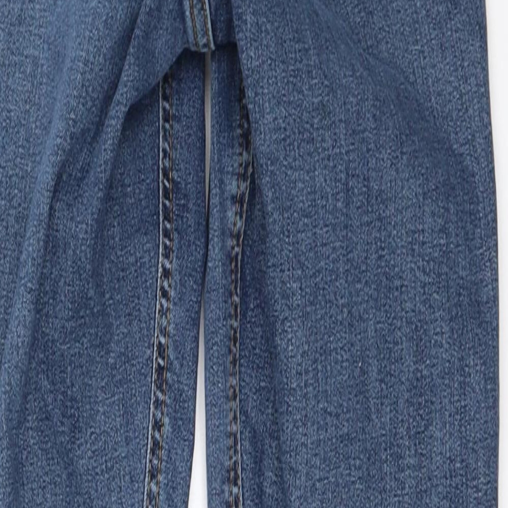 Topshop Womens Blue  Denim Skinny Jeans Size 26 in L30 in