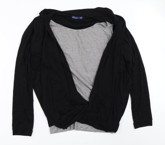 Preworn Womens Black   Pullover Jumper Size M