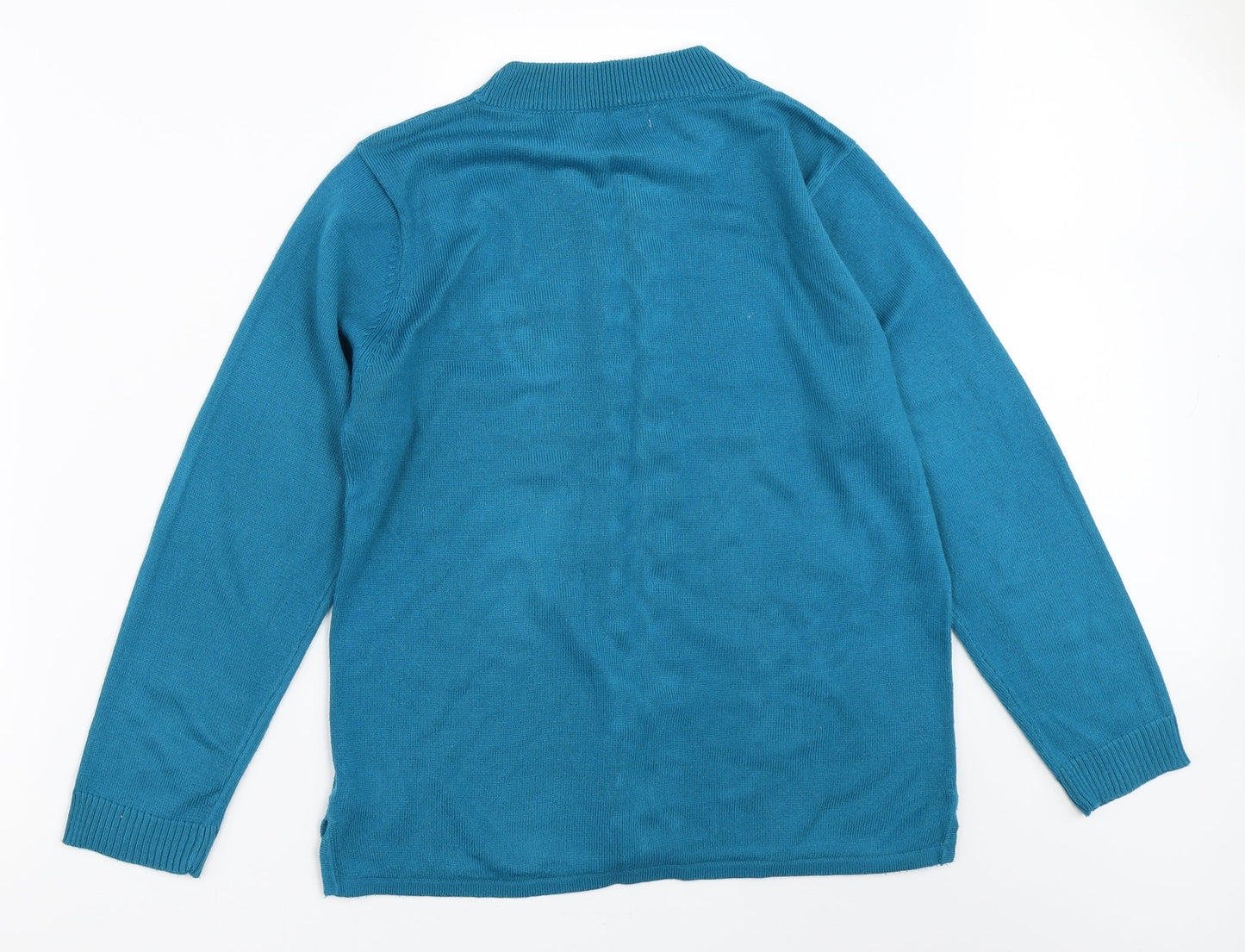 Reflect Collection Womens Blue   Pullover Jumper Size M