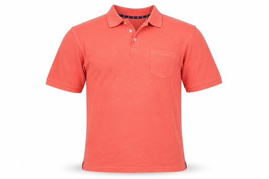 Haworth Mens Pink    Polo Size L