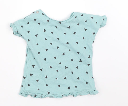NEXT Girls Blue   Basic T-Shirt Size 6-9 Months