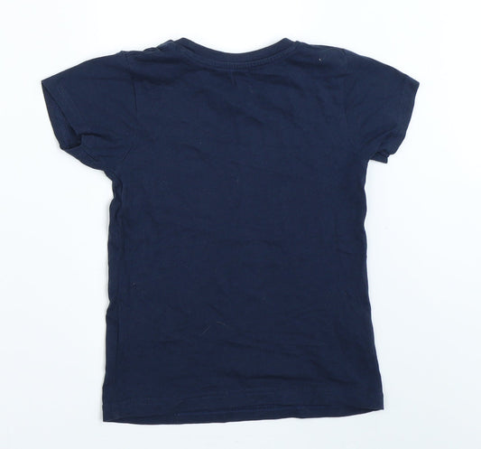 Pep&Co Boys Blue   Basic T-Shirt Size 7-8 Years