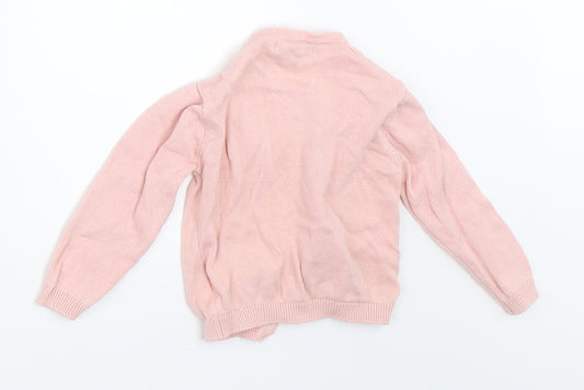 Primark Girls Pink   Cardigan Jumper Size 6-9 Months