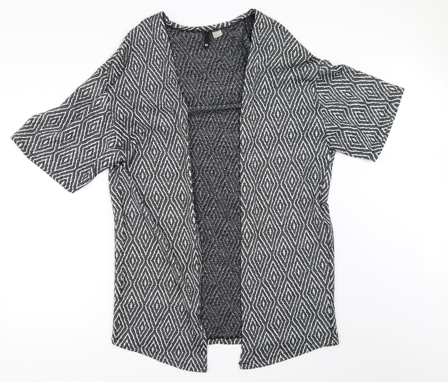 H&M Womens Black   Cardigan Jumper Size M