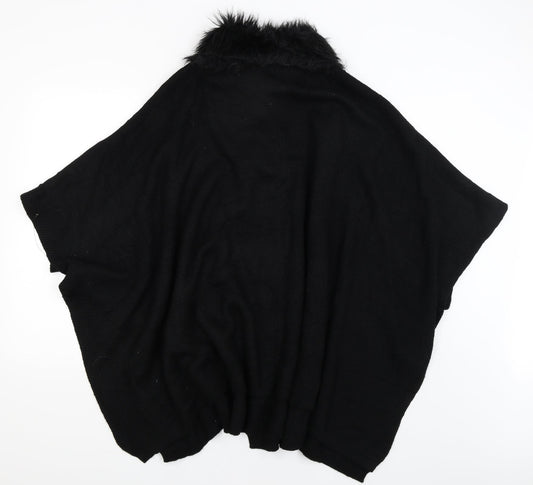 M&S Womens Black   Pullover Jumper One Size
