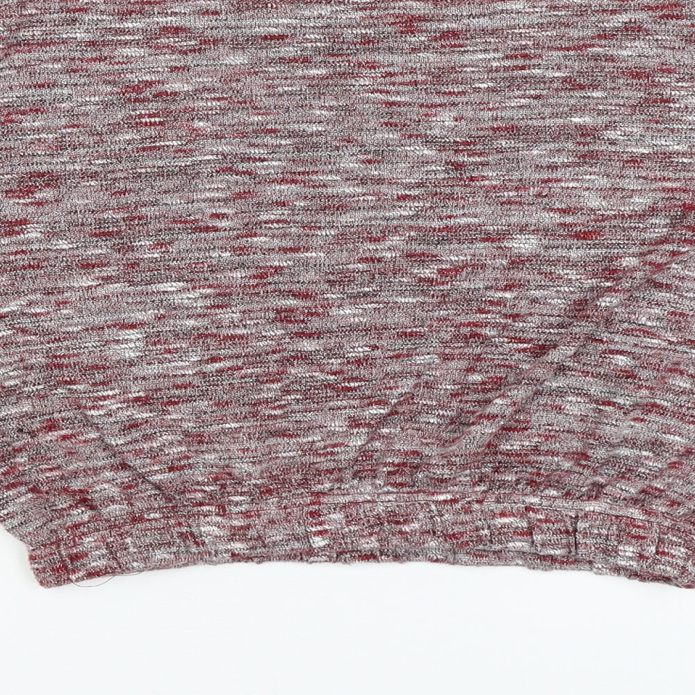 Miss Selfridge Womens Red   Pullover Jumper Size 8