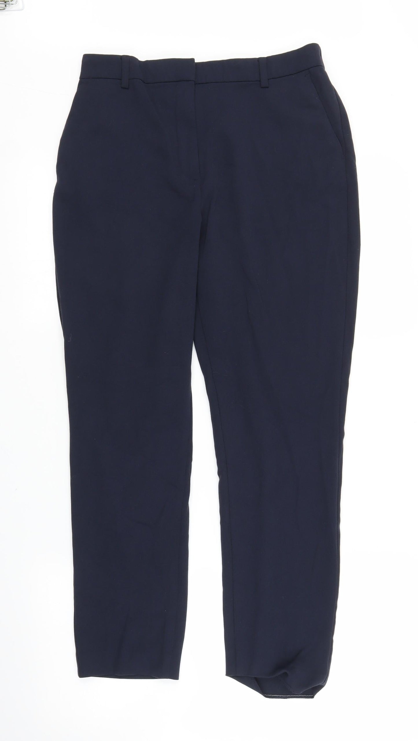 M&S Womens Blue   Bloomer Trousers Size 12 L24 in