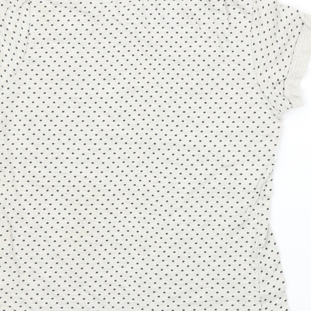 Young Dimension Girls Grey   Basic T-Shirt Size 7-8 Years