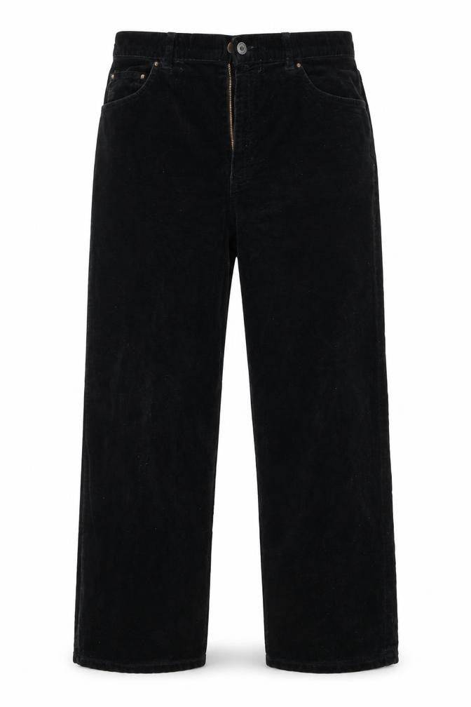Marks and Spencer  Mens Black Paisley  Trousers  Size 32 in L26 in