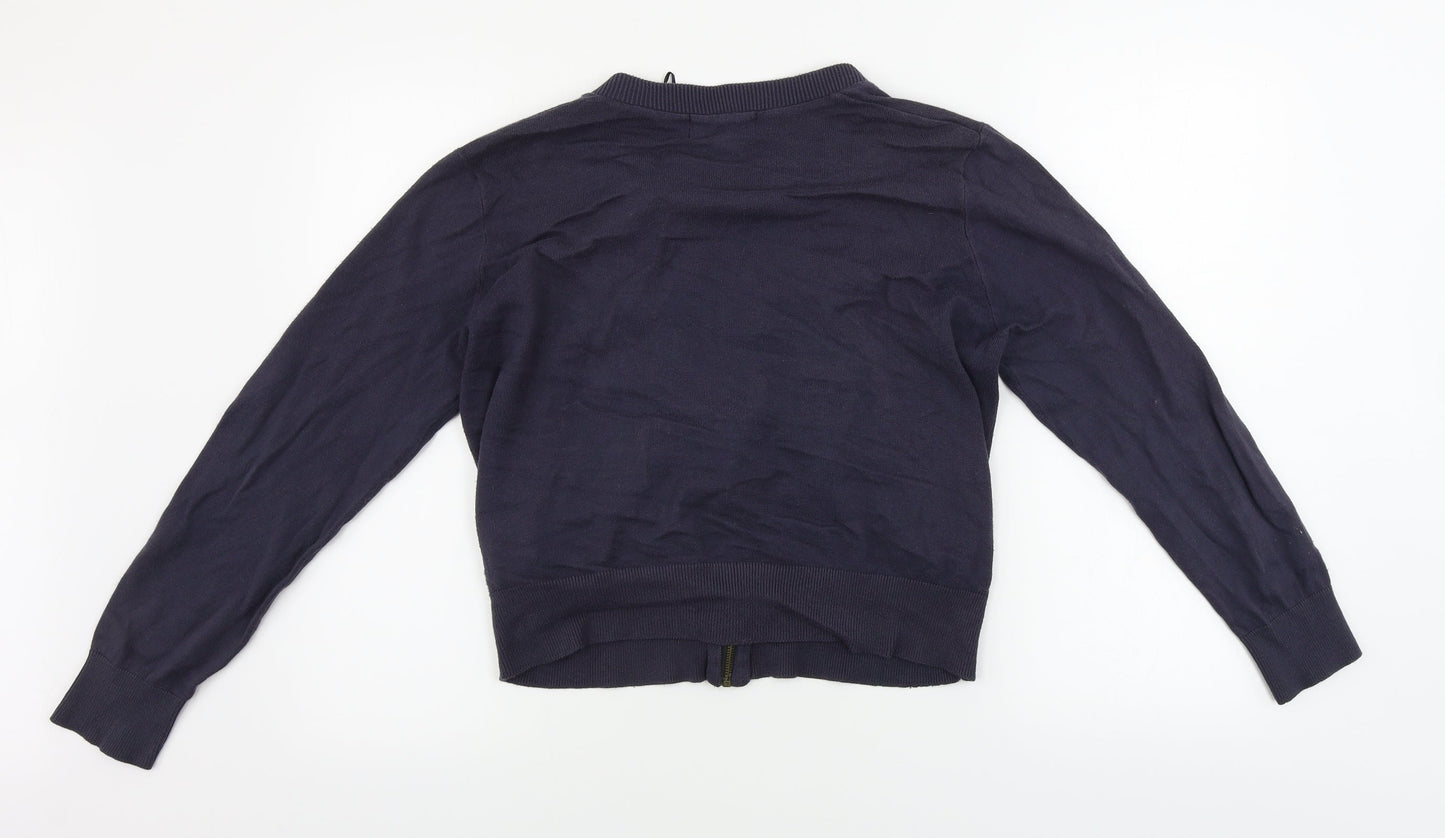 Louche Womens Blue   Cardigan Jumper Size 14