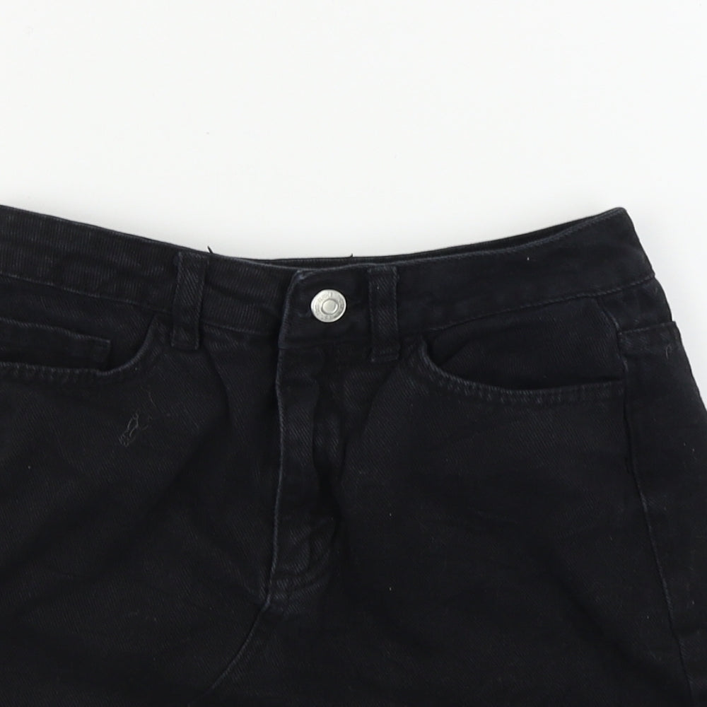 New Look  Womens Black   A-Line Skirt Size 6