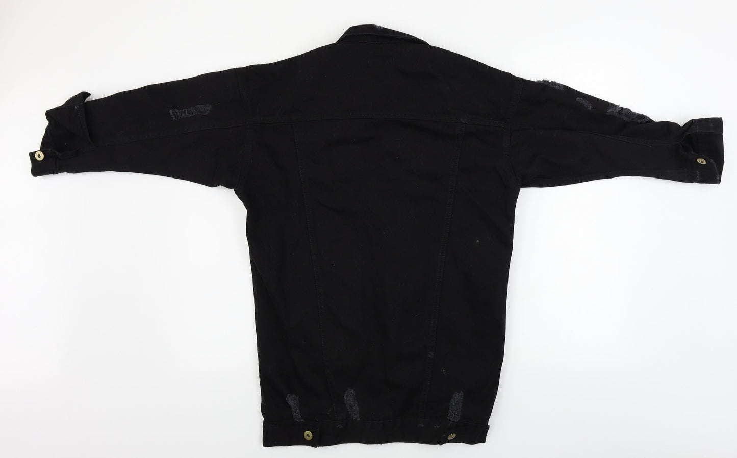 Boohoo Womens Black   Jacket Coat Size 8