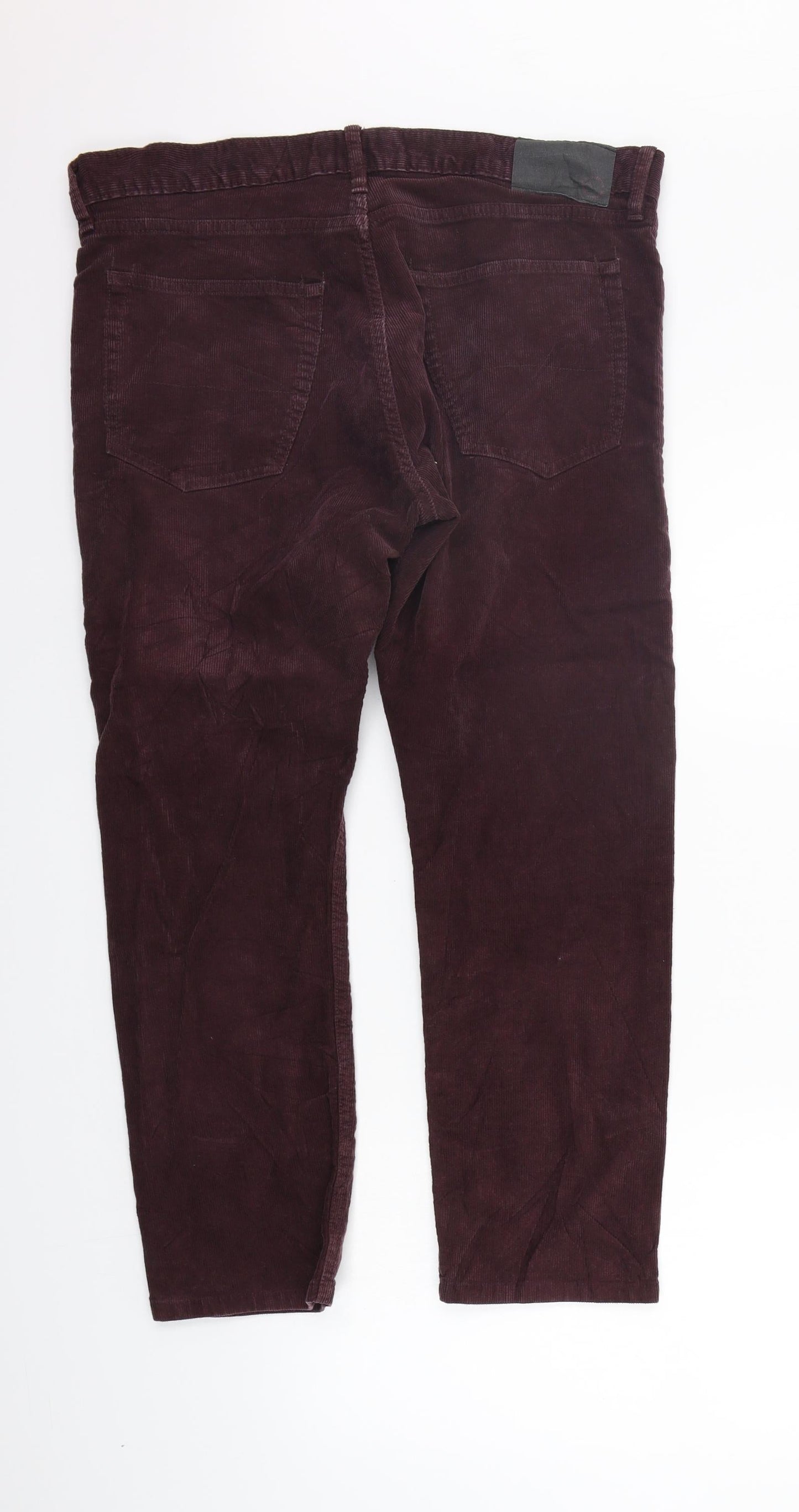 Marks and Spencer Womens Purple   Trousers  Size 36 in L30 in