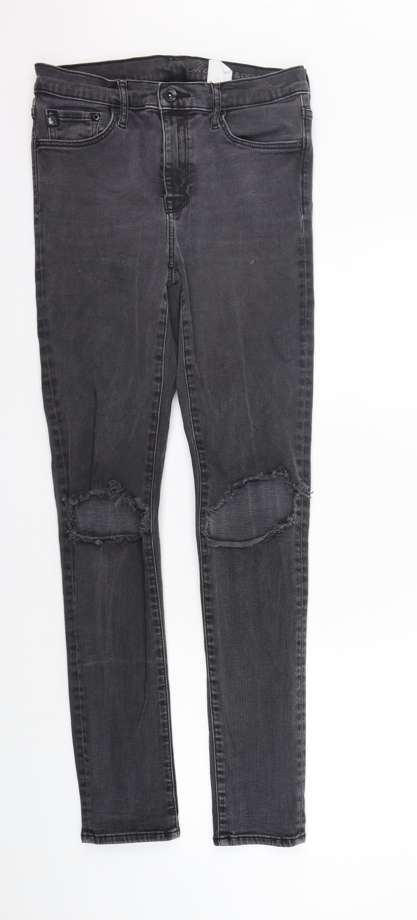 H&M Womens Grey   Skinny Jeans Size 30 in L32 in