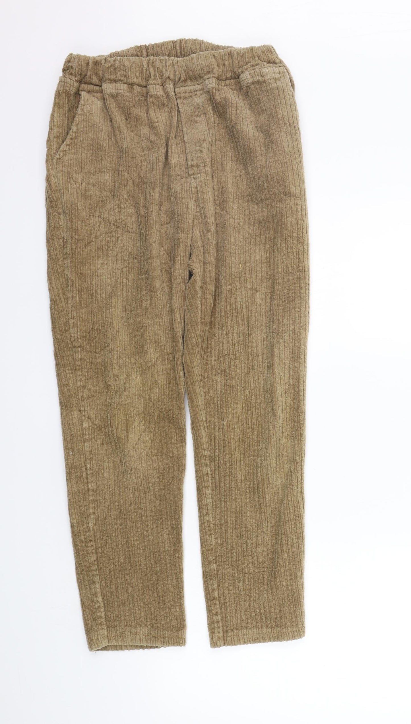 Preworn Womens Beige   Trousers  Size 2XL L25 in - Elastic Waist Band
