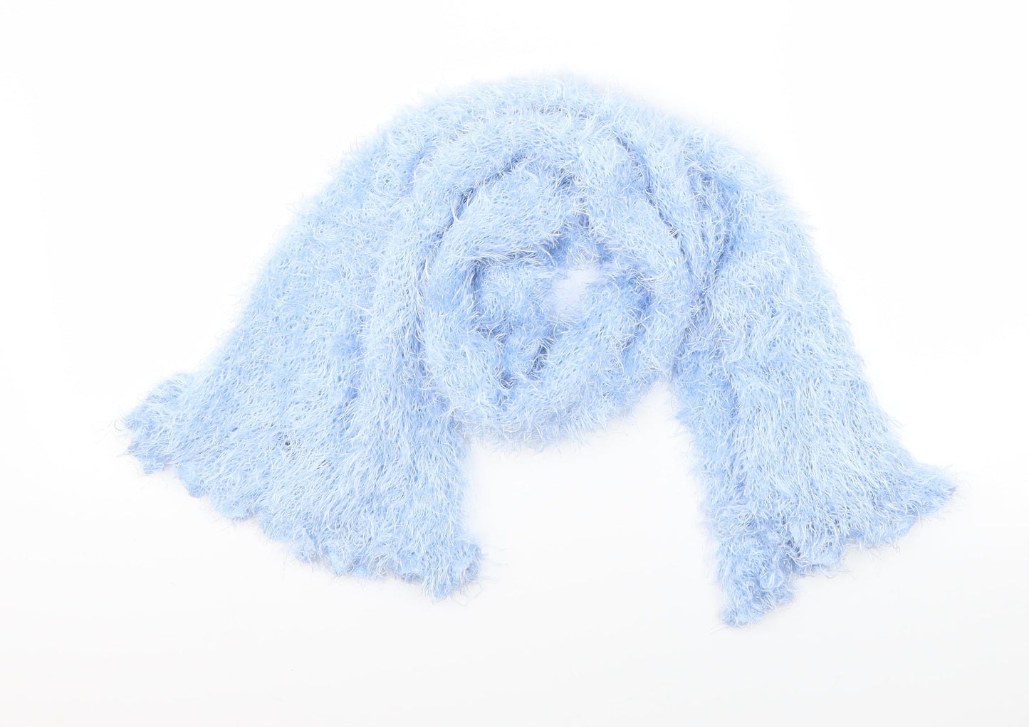 Preworn Womens Blue    Scarf