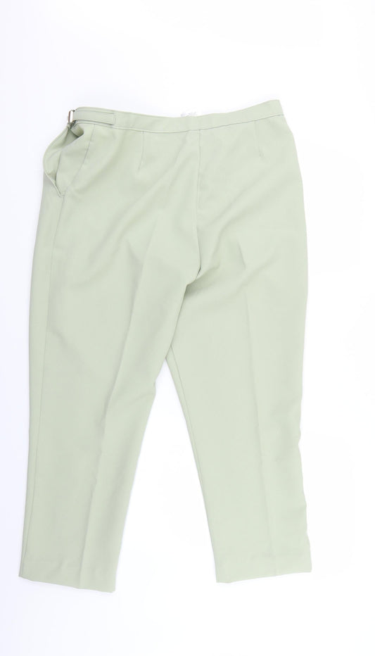 Damart Womens Green   Trousers  Size 14 L24 in