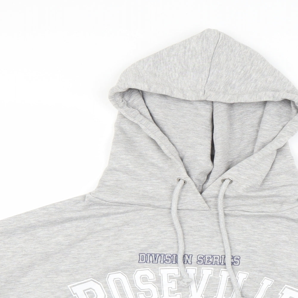 Primark Womens Grey   Pullover Hoodie Size 2XS