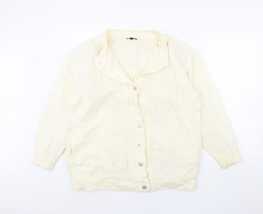 Nutshell Womens Ivory   Jacket  Size L
