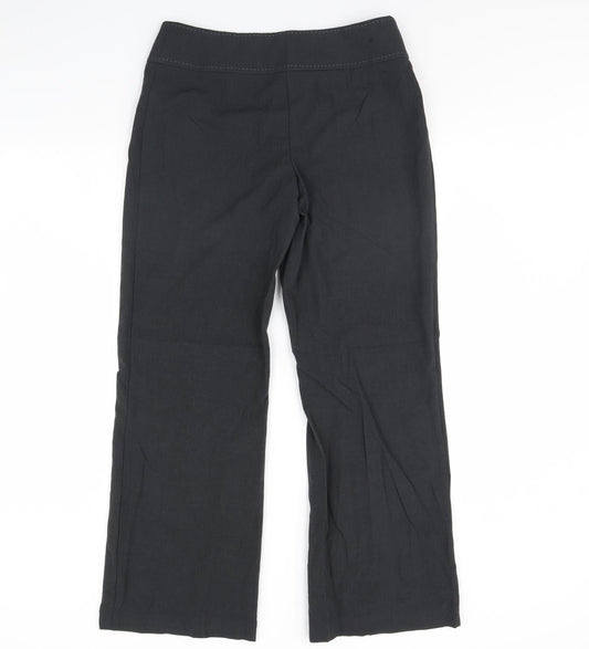 m&s Womens Grey   Dress Pants Trousers Size 12 L30 in