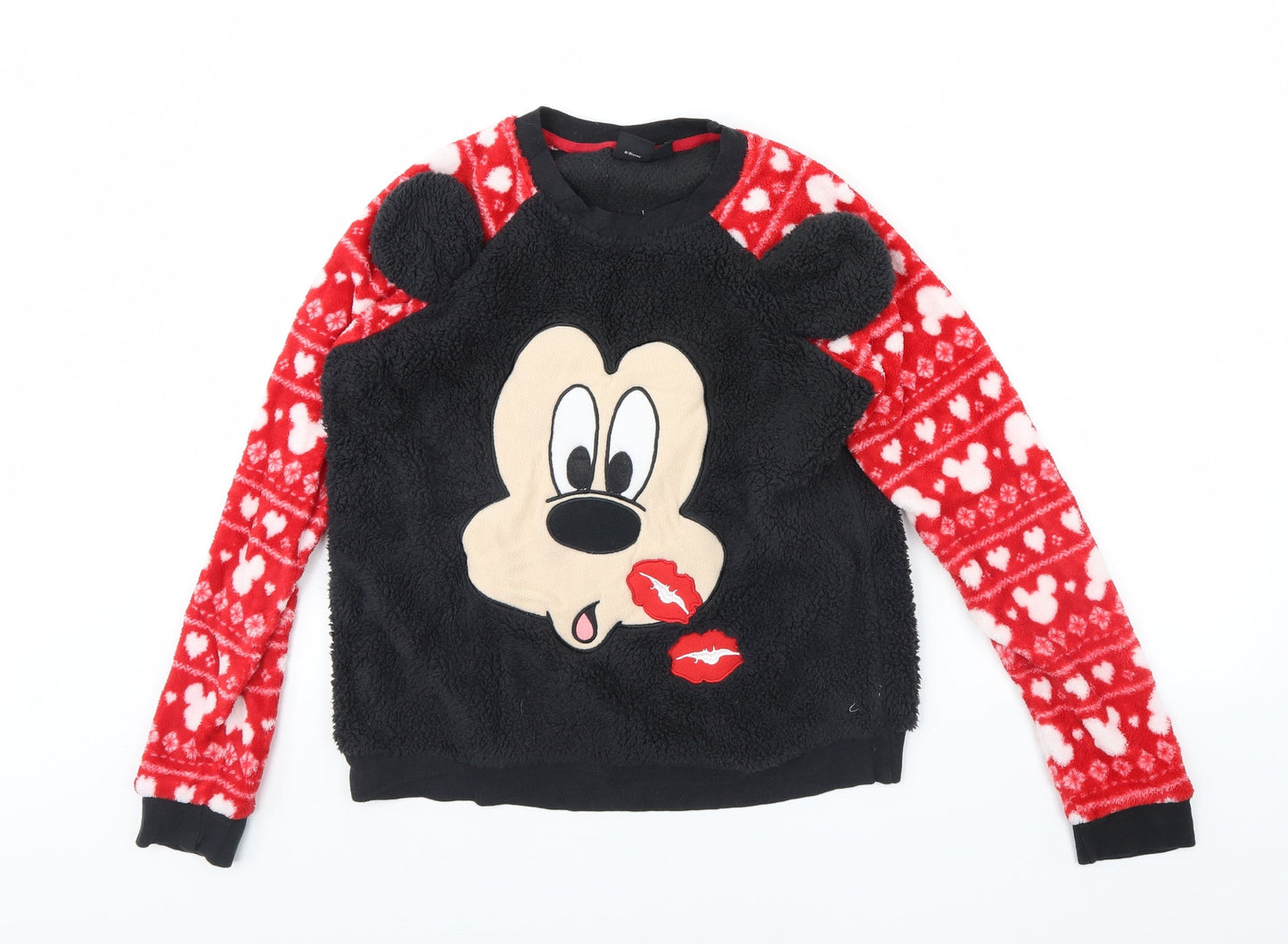 Disney Womens Black Solid  Cami Pyjama Top Size S  - Minnie mouse