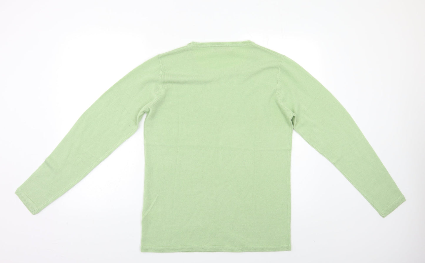 Julipa Womens Green   Pullover Jumper Size 14