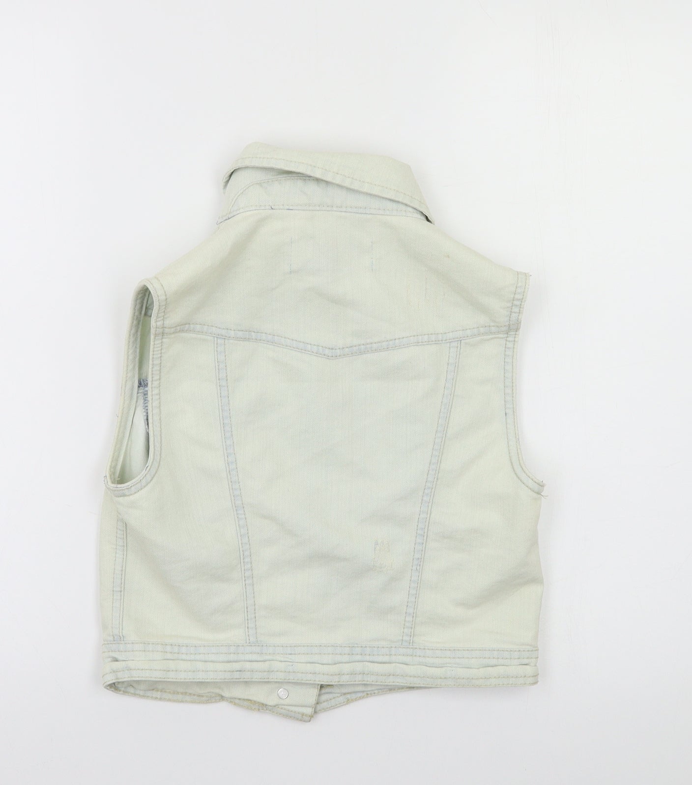 New Look Womens Blue   Gilet Waistcoat Size 8