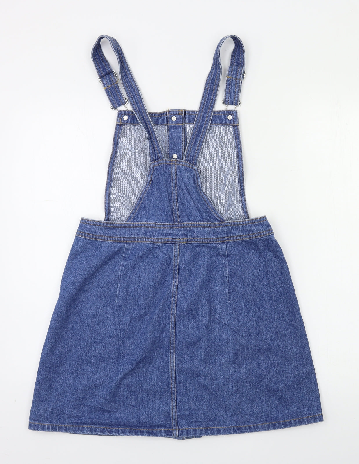 Preworn Womens Blue   Pinafore/Dungaree Dress  Size S