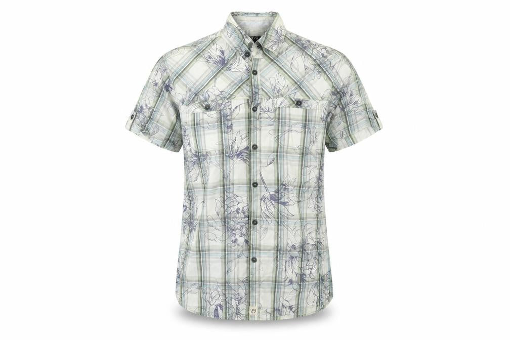 Buirton Mens Green Check   Button-Up Size M