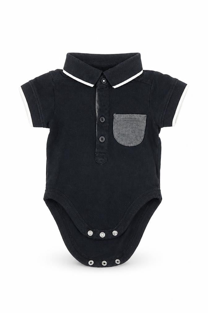 George Boys Black   Romper One-Piece Size 3-6 Months