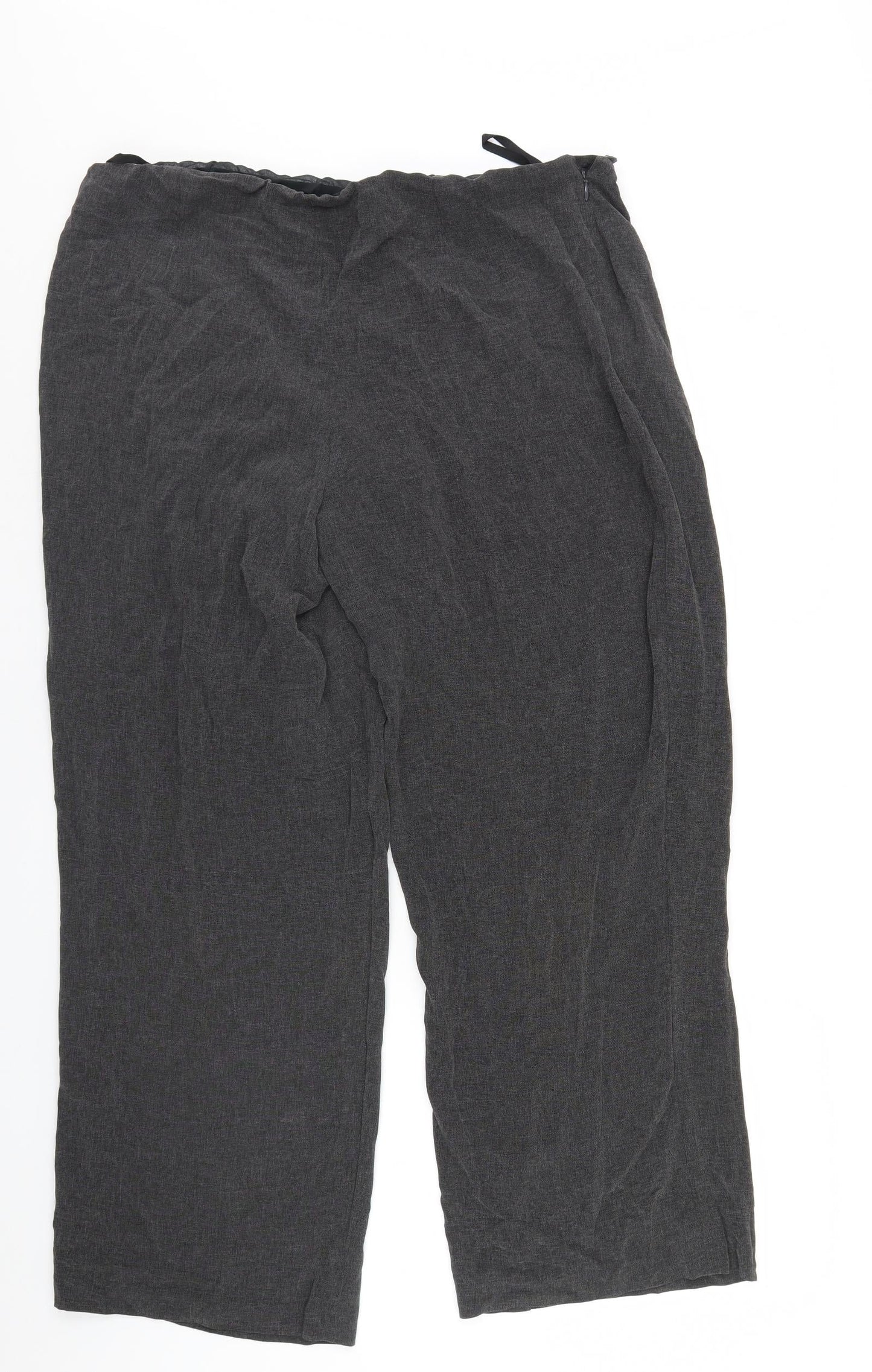 Marks and Spencer Womens Grey   Trousers  Size 20 L28 in