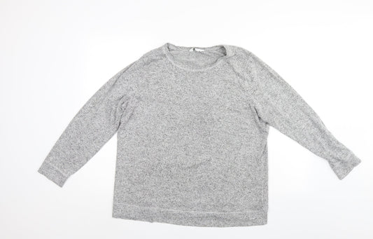 Lounger Bear Womens Grey   Pullover Jumper Size 18