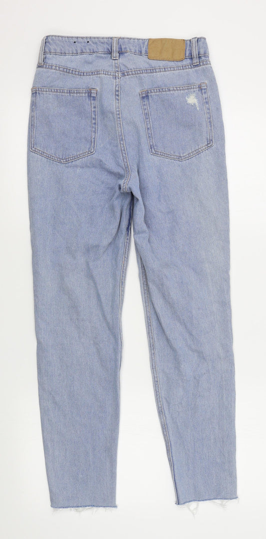 H&M Womens Blue   Straight Jeans Size 10 L27 in