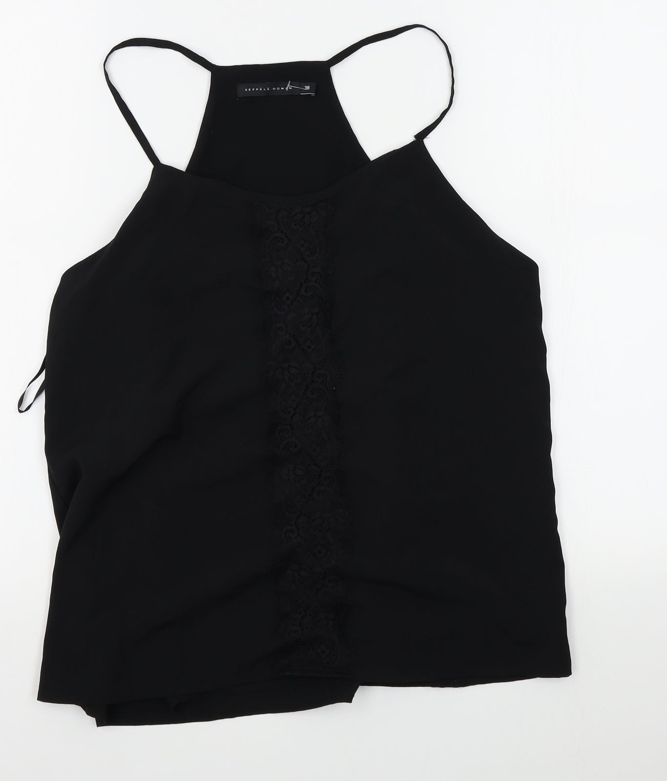 seppala woman Womens Black   Basic Tank Size 10