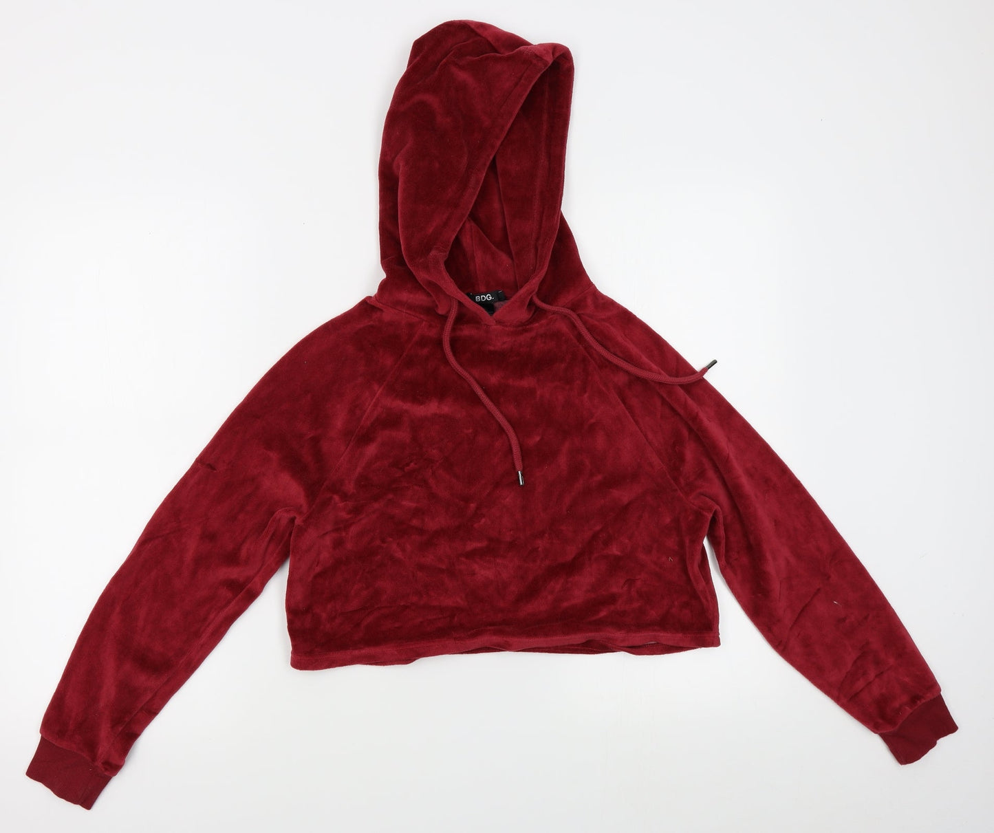 BDG Womens Red   Pullover Hoodie Size XS