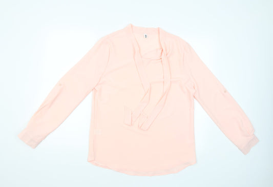Abollria Womens Pink   Basic Blouse Size L