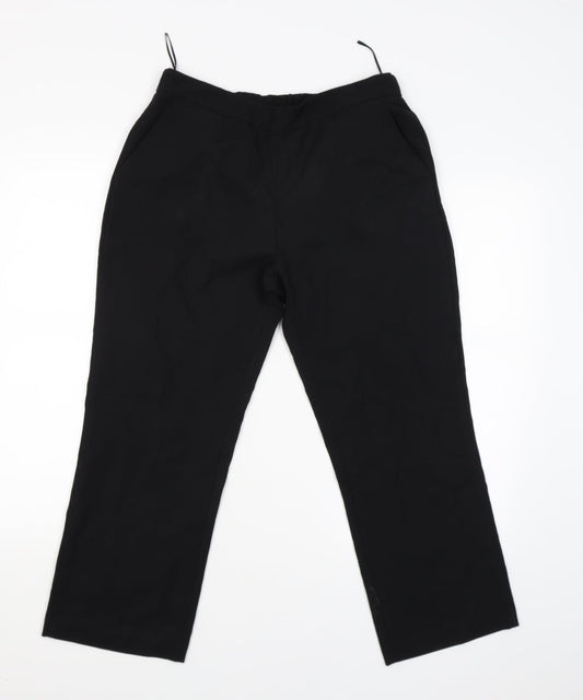 Preworn Womens Black   Jegging Trousers Size 12 L23 in