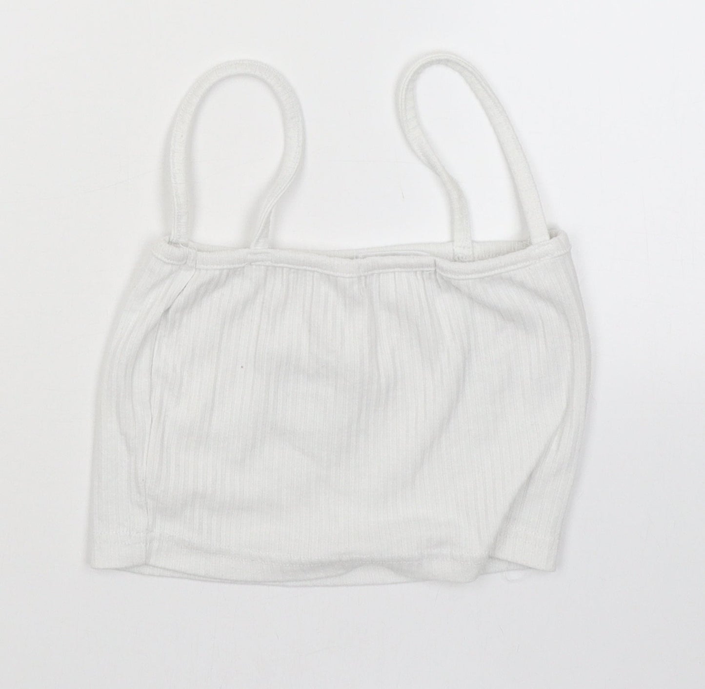 Missguided Womens White   Camisole Blouse Size 10  - BUTTERFLY